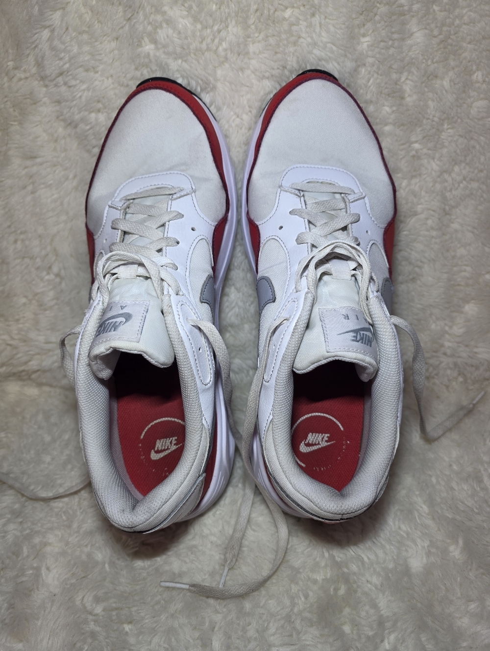 Nike Air Max SC White University Red - Size 13 (CW4555-107) - Picture 10 of 11